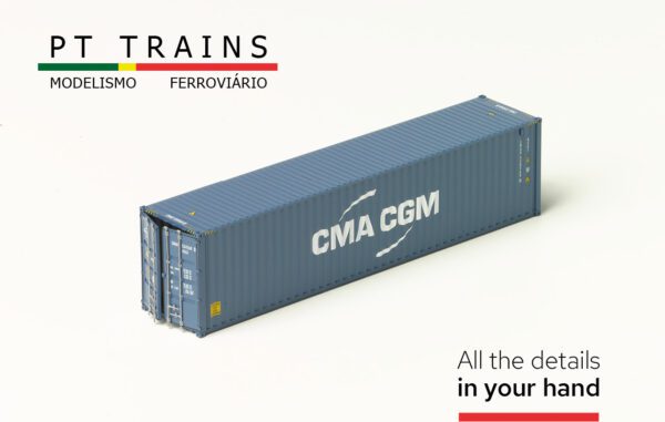 PT TRAINS 840070  Container 40´ HC CMA CGM
