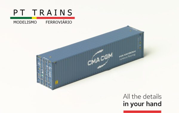 PT TRAINS 840070.1  Container 40´ HC CMA CGM