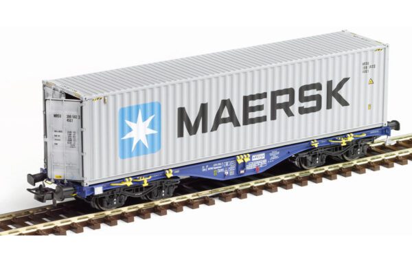 PT TRAINS 100264 MODALIS Sgmmnss 40′ wagon with 40’HC