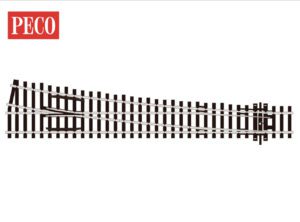 PECO SL-E88 Turnout, Large Radius, Right Hand