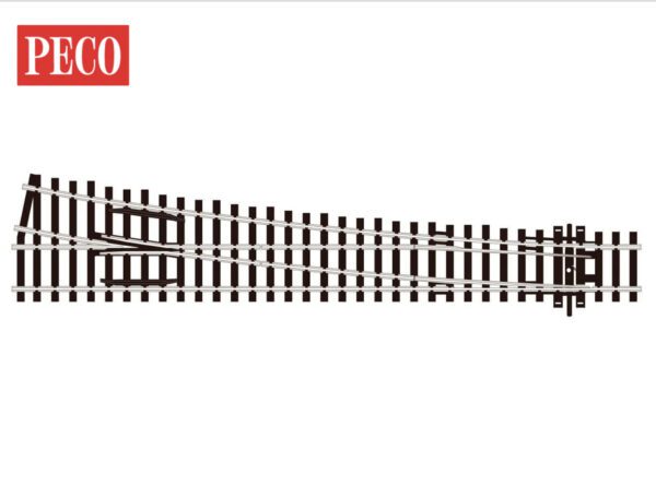 PECO SL-E88 Turnout, Large Radius, Right Hand