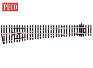 PECO SL-E89 Turnout, Large Radius, Left Hand