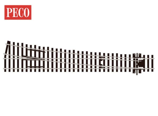 PECO SL-E188 Turnout, Large Radius, Right Hand