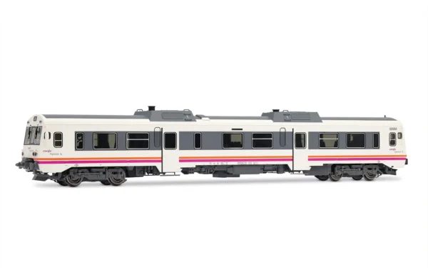ELECTROTREN HE2505S - RENFE, diesel railcar 9-596-006-7, white livery