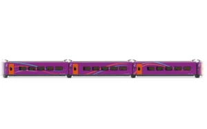 ELECTROTREN HE3001 - 3-unit complementary set of the high-speed train "AVLO", no. 1/3