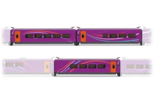 ELECTROTREN HE3002 - 3-unit complementary set of the high-speed train "AVLO", no. 2/3,