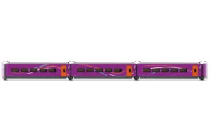 ELECTROTREN HE3003 - 3-unit complementary set of the high-speed train "AVLO", no. 3/3