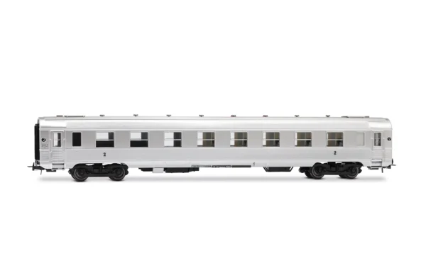 JOUEF HJ4174 - 3-unit pack short DEV Inox coaches (A8myfi 1st cl., A3B5myfi 1st/2nd cl., A5smyfi bar)