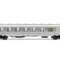 JOUEF HJ4175 - 3-unit pack short DEV Inox coaches (2 x B8myfi 2nd cl. + A6Dzmyi luggage)