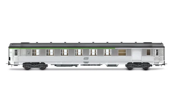 JOUEF HJ4176 - 2-unit pack short DEV Inox coaches (A8 1st cl. + B6D luggage)