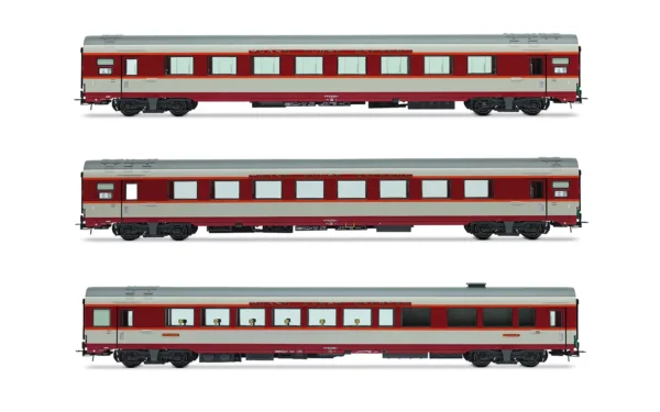JOUEF HJ4191 - 3-unit pack Gran Confort coaches TEE "Le Kléber" (A8u, A8tu, Vru)