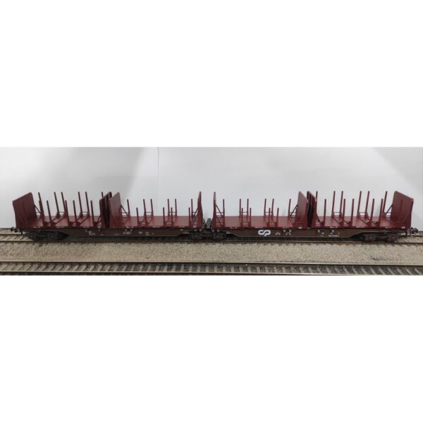 FERRO A  FUNDO WOODEN FLATS 496 H0 Set-4