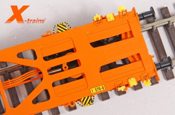 X-TRAINS 2390020 - Sggmrss Wagon 90' Continental Rail / Wascosa