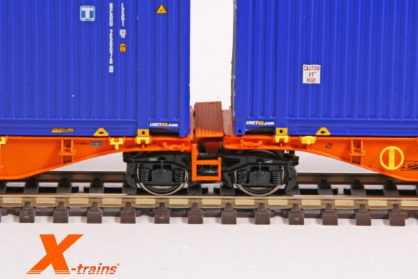 X-TRAINS 2390020 - Sggmrss Wagon 90' Continental Rail / Wascosa