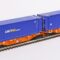 X-TRAINS 2390020 - Sggmrss Wagon 90' Continental Rail / Wascosa