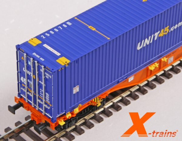 X-TRAINS 2390020 - Sggmrss Wagon 90' Continental Rail / Wascosa