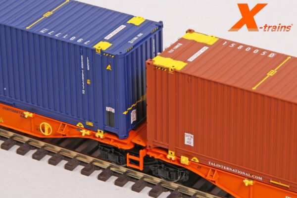 X-TRAINS 2390021 - Sggmrss Wagon 90' Continental Rail / Wascosa