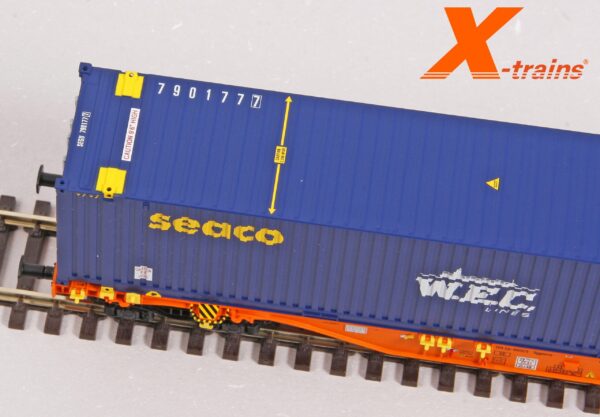 X-TRAINS 2390021 - Sggmrss Wagon 90' Continental Rail / Wascosa