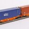 X-TRAINS 2390021 - Sggmrss Wagon 90' Continental Rail / Wascosa