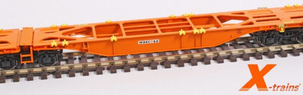X-TRAINS 2390022 - Sggmrss Wagon 90' Continental Rail / Wascosa