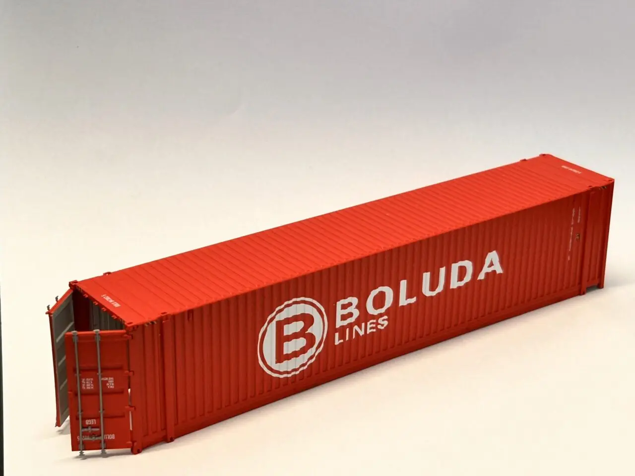 PT TRAINS 8510040 - CONTAINER 45´HC BOLUDA - Modelrailway.pt