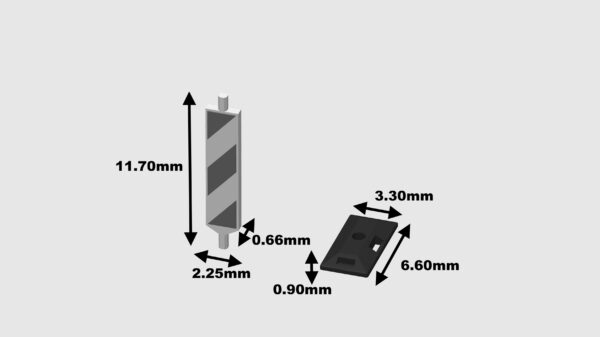MODELRAILWAY.PT M0002 - ROAD PLATES