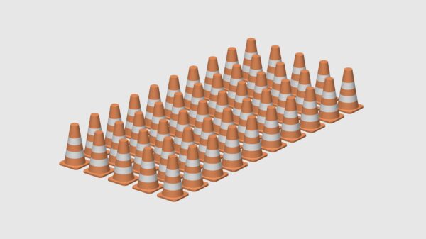 MODELRAILWAY.PT M0009  - TRAFFIC CONE