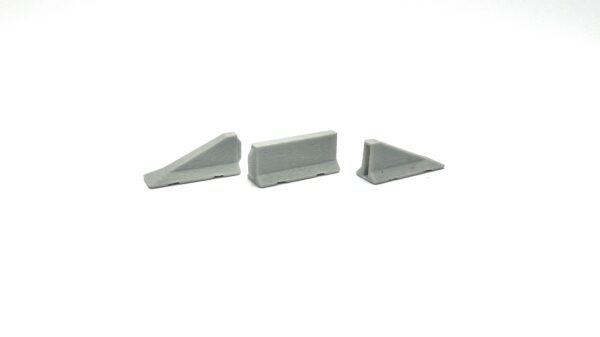 MODELRAILWAY.PT M0007 - JERSEY BARRIER - CEMENT