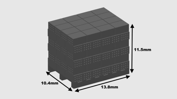 MODELRAILWAY.PT M0019 - PALLET BRICKS