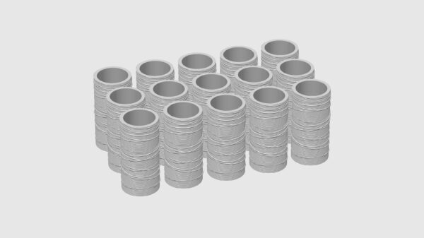 MODELRAILWAY.PT M0015 - WIRE ROLLS - SILVER