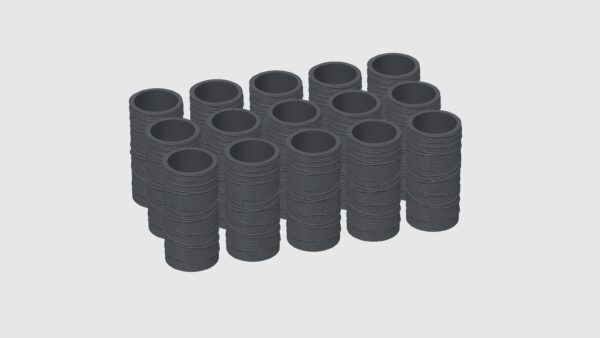 MODELRAILWAY.PT M0015 - WIRE ROLLS - B.SILVER