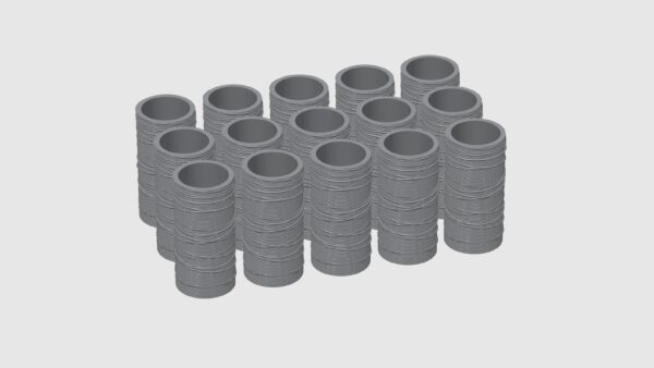 MODELRAILWAY.PT M0015 - WIRE ROLLS - GREY