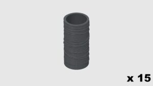 MODELRAILWAY.PT M0015 - WIRE ROLLS - B.SILVER