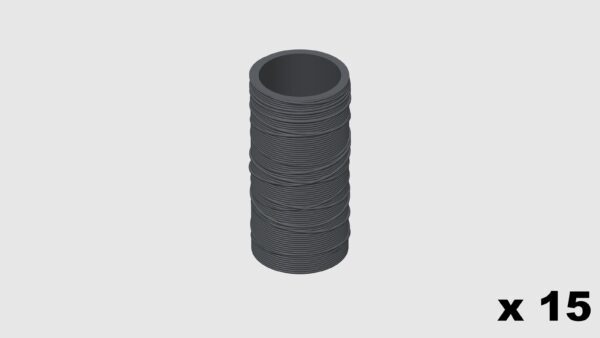 MODELRAILWAY.PT M0015 - WIRE ROLLS - B.SILVER