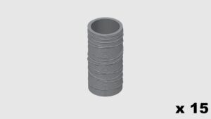 MODELRAILWAY.PT M0015 - WIRE ROLLS - GREY