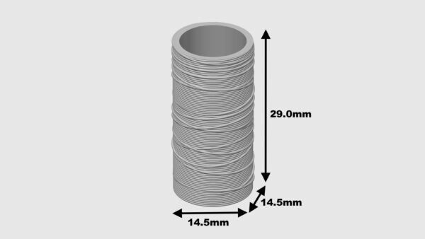 MODELRAILWAY.PT M0015 - WIRE ROLLS - B.SILVER