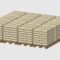 MODELRAILWAY.PT M0005 - PALLET CEMENT BAGS -BEIGE