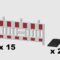 MODELRAILWAY.PT 0006H0 - ROAD BARRIER