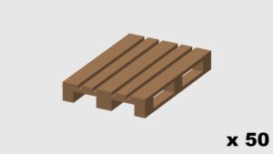 MODELRAILWAY.PT M0008  - WOOD PALLET