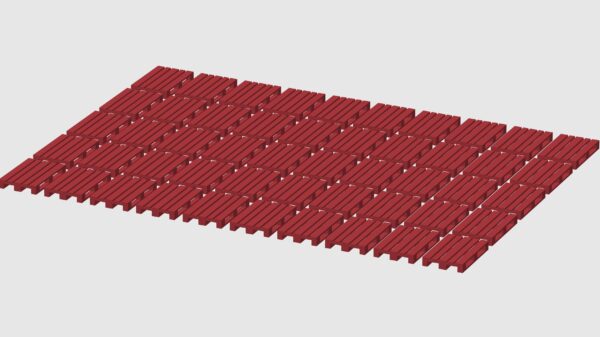 MODELRAILWAY.PT M0008  - WOOD PALLET RED