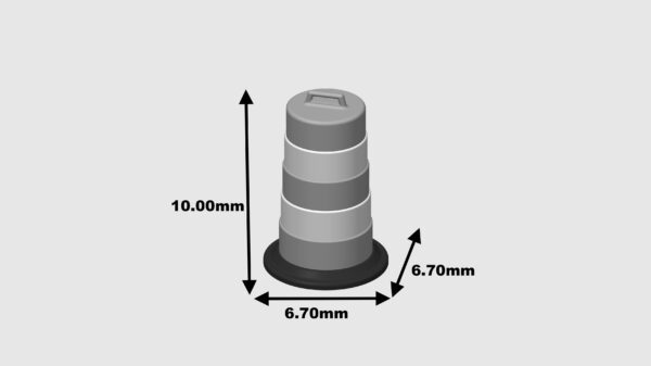 MODELRAILWAY.PT M0010  - LARGE CONE - GREEN