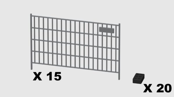 MODELRAILWAY.PT M0012 - BARRIER - GREY