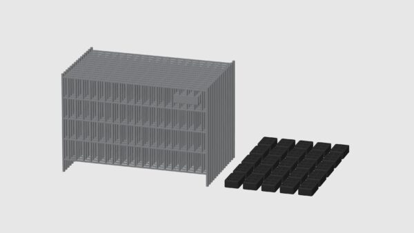 MODELRAILWAY.PT M0012 - BARRIER - GREY