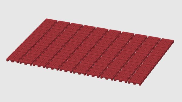 MODELRAILWAY.PT M0013  - PLASTIC PALLET - RED