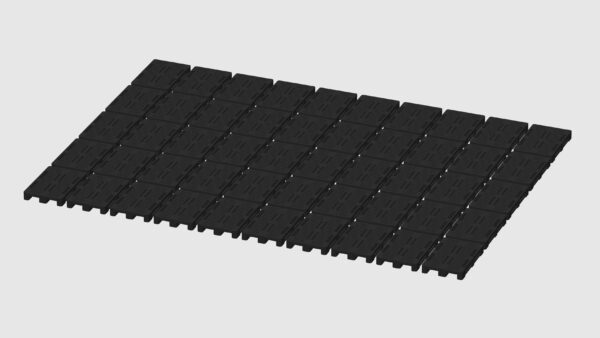 MODELRAILWAY.PT M0013  - PLASTIC PALLET - BLACK