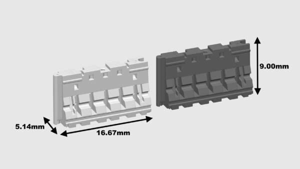 MODELRAILWAY.PT M0014 - PLASTIC BARRIER