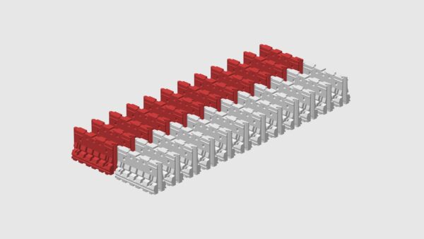 MODELRAILWAY.PT M0014 - PLASTIC BARRIER
