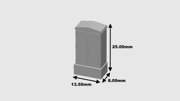 MODELRAILWAY.PT M0018  - ELECTRICAL BOX