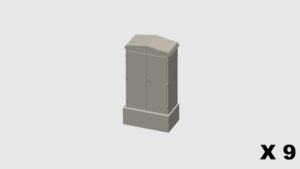 MODELRAILWAY.PT M0018  - ELECTRICAL BOX