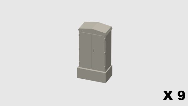 MODELRAILWAY.PT M0018  - ELECTRICAL BOX